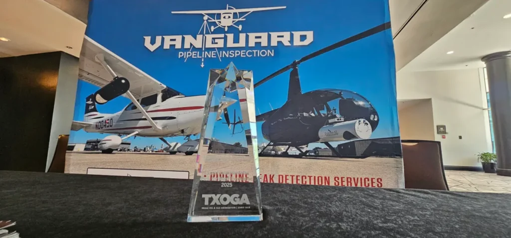 Energy Transfer and Vanguard Pipeline Inspection receive Most Innovative 2025 award at Texas Oil & Gas Association Technology Showcase